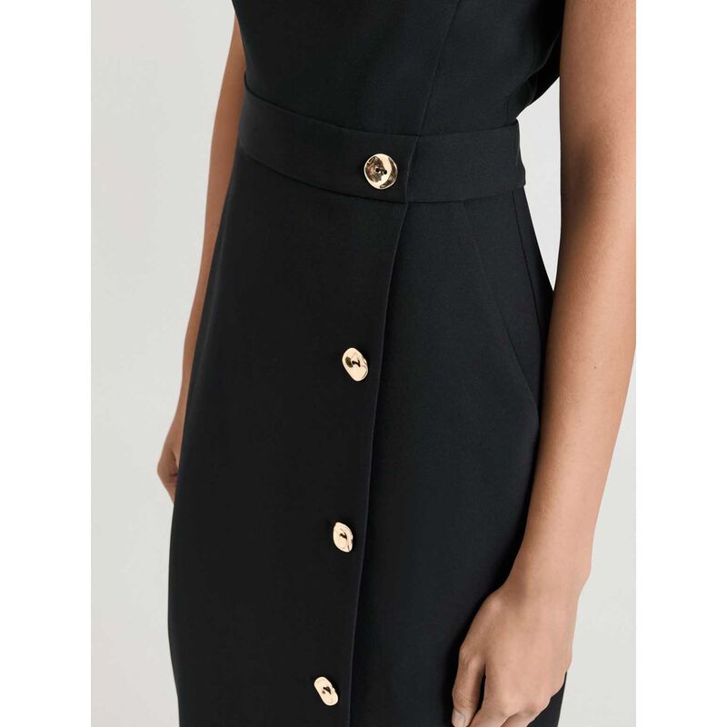 Veronika Maine Stretch Crepe Pencil Dress image number 2